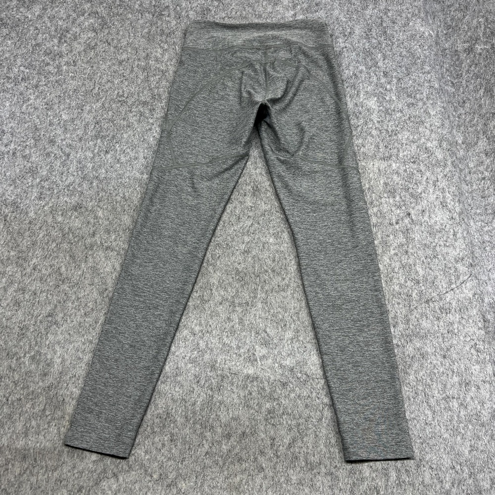 Outdoor Voices Leggings Womens M Gray Ankle Stretch Knit Yoga Gym Athletic
